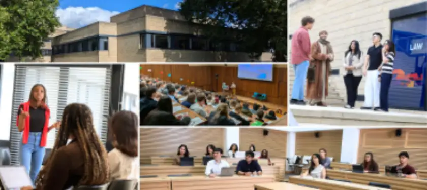 法学院主楼外景+教学场景组图